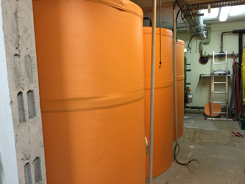 Installation chauffe-eau 2000 Litres